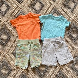 Baby Gap 12-18M Short & Onesie Bundle